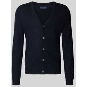 Gebreid jack met V-hals