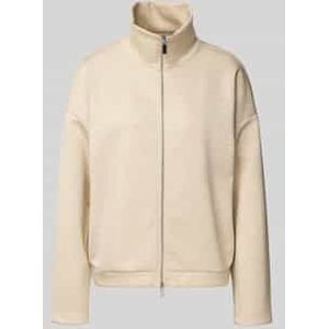 Sweatjack van viscosemix met tweewegsritssluiting