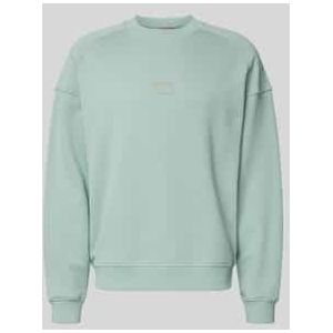 Regular fit sweatshirt van puur katoen, model 'DELASTCREW'