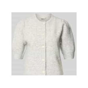 Cardigan met wol en knoopsluiting, model 'Turdy'