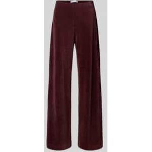 Wide leg corduroy broek, model 'ELAINE'