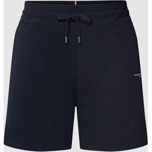 PLUS SIZE sweatshorts met steekzakken opzij