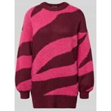 Loose fit gebreide pullover met ronde hals, model 'BLAIR'