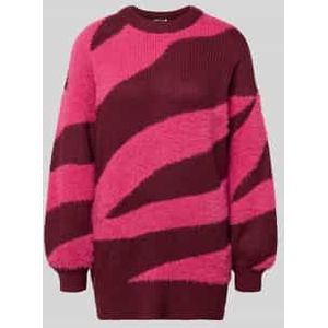 Loose fit gebreide pullover met ronde hals, model 'BLAIR'