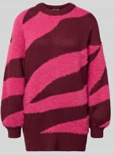 Loose fit gebreide pullover met ronde hals, model 'BLAIR'