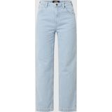 Tapered fit jeans van katoen, model 'Ellendale'