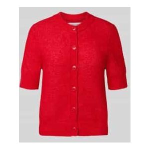 Cardigan van wolmix met 1/2-mouwen, model 'NOURA'