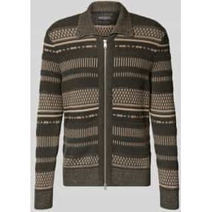 Marc O'Polo - Gebreid Jack - Katoenmix - Two-tone - Heren