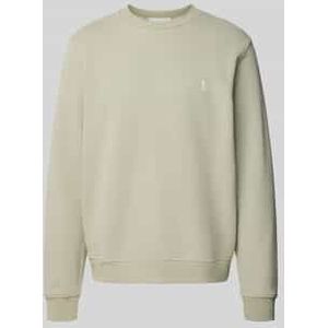 Regular fit sweatshirt van puur katoen