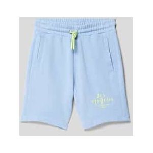 Cars Sweatshort GRUSS Lichtblauw/Neon Geel