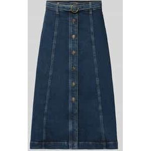 Midirok met knoopsluiting, model 'GILCHRIST'