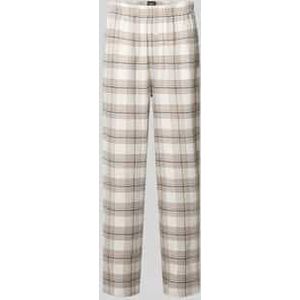 Regular fit pyjamabroek van een mix van katoen en viscose, model 'HOLIDAY PANTS'