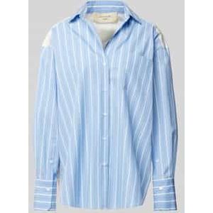 Overhemdblouse met knoopsluiting, model 'NADAR'