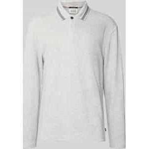 Poloshirt met korte, blinde knoopsluiting