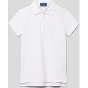 Poloshirt met labelstitching