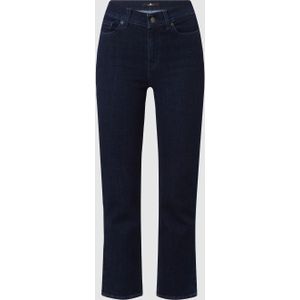Straight fit jeans met stretch, model 'Soho'