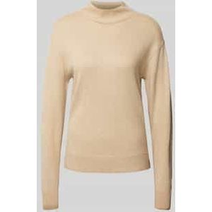 Gebreide pullover met labeldetail