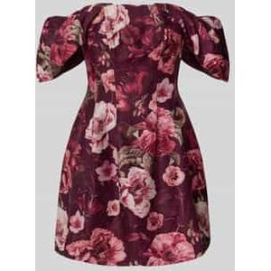 Cocktailjurk in off shoulder-look, model 'Jacquie'