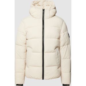 Gewatteerd jack met capuchon, model 'CRINKLE NYLON PUFFER JACK'