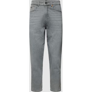 Jeans met labelpatch, model 'Tatum'