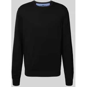 Fynch Hatton - 1514210 - Heren Sweater - Katoen - Halve Rits