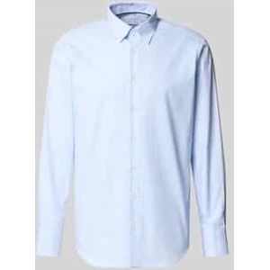 Regular fit zakelijk overhemd met button-downkraag