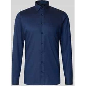 Super slim fit zakelijk overhemd met kentkraag