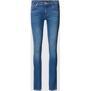 Slim fit jeans met steekzakken, model 'Pyper'