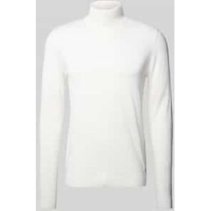 Wollen pullover met col