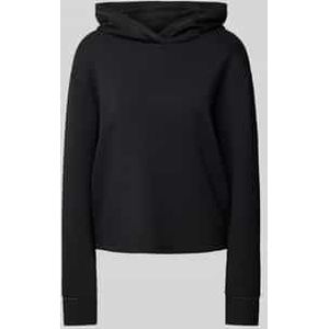 Oversized hoodie met elastische mouwboorden