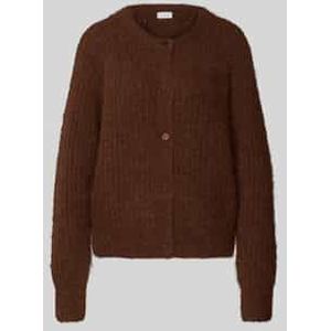 Loose fit gebreid jack met wol