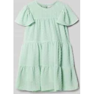 Jurk met structuurmotief