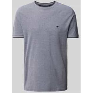 Fynch Hatton - 2-tone T-shirt - Kleur - Katoen