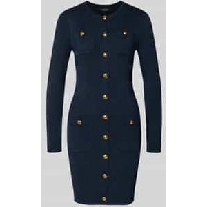 Gebreide jurk van viscosemix, model 'CHAYNEN'