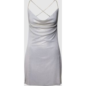 Mini-jurk met cascadehals - REVIEW X GNO