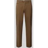 Brax Heren  Style EVEREST NOUGAT, donkerbruin, maat 46