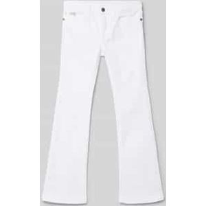 Flared jeans in 5-pocketmodel