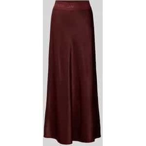 Maxirok van satijn met elastische band, model 'Jaelynn'