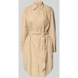 BOSS - Overhemdjurk - Blauw - Popeline - Biologisch Katoen