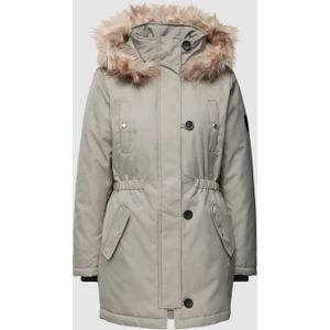 Parka met imitatiebont, model 'IRIS'