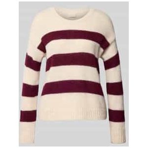 Gebreide pullover met ronde hals