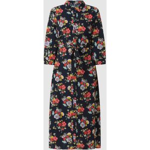 Midi-jurk met bloemenmotief, model 'April'