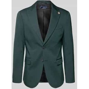 Regular fit colbert van satijn