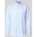 OLYMP SIGNATURE Overhemd, tailored fit, SIGNATURE Button-down, Bleu