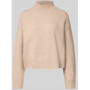 Relaxed fit gebreide pullover met wol, model 'Paulina'