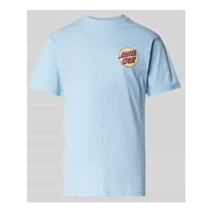 Santa Cruz - T-shirt - Katoen - Regular Fit - Geribde Ronde Hals