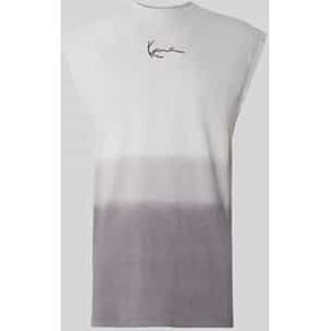 Tanktop met labelstitching