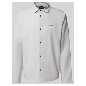 Relaxed fit vrijetijdsoverhemd met odor control