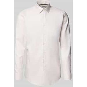 Super slim fit zakelijk overhemd met kentkraag