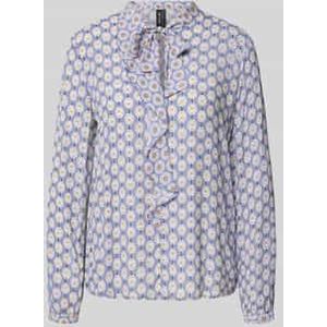 Marc Cain - Blouse - Regular Fit - All-over Motiefprint